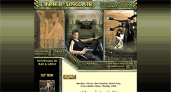 Desktop Screenshot of linneasinclair.com